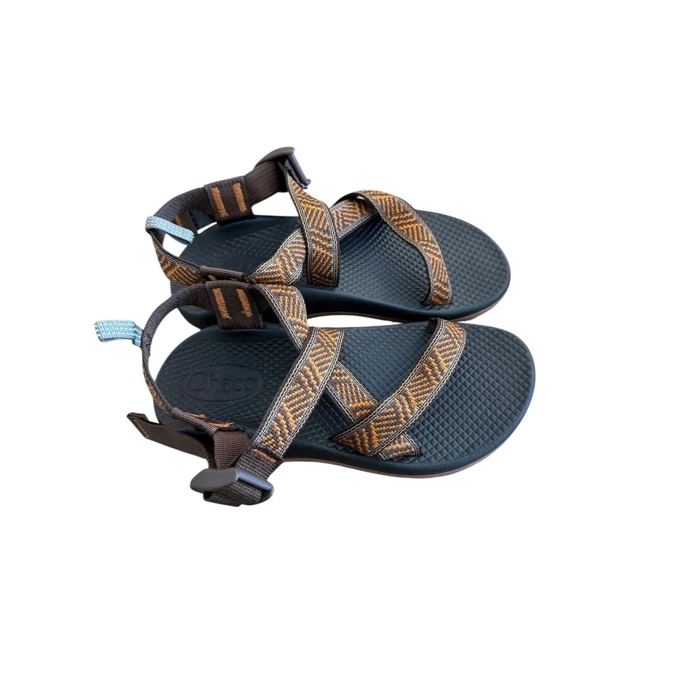 Chaco Kids Ecotread Intersect Sandals Brown Size 2 New in Box Outdoor
